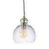 Ceiling Light Crystal Metal 20 x 20 x 27 cm