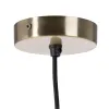 Ceiling Light Crystal Metal 20 x 20 x 27 cm