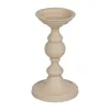 Candleholder Aluminium Cream 15 x 15 x 25 cm