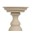 Candleholder Aluminium Cream 15 x 15 x 25 cm