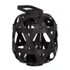 Lantern 26 x 26 x 32 cm Candleholder Black Bamboo