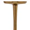 Candleholder 12 x 12 x 48,5 cm Golden Aluminium