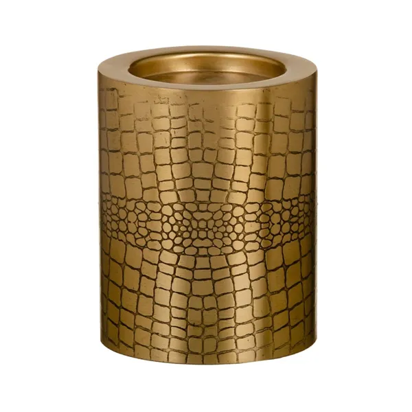 Candleholder Golden Metal 12 x 12 x 15 cm