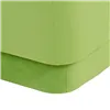 Pouffe Synthetic Fabric Wood 40 x 40 x 40 cm Green