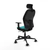 Office Chair Piqueras y Crespo 1D036N2 Turquoise