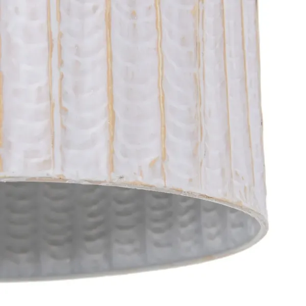 Ceiling Light 28,5 x 28,5 x 38 cm Metal White