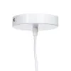 Ceiling Light Metal White 28 x 28 cm