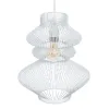 Ceiling Light Metal White 28 x 28 cm