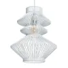 Ceiling Light Metal White 28 x 28 cm