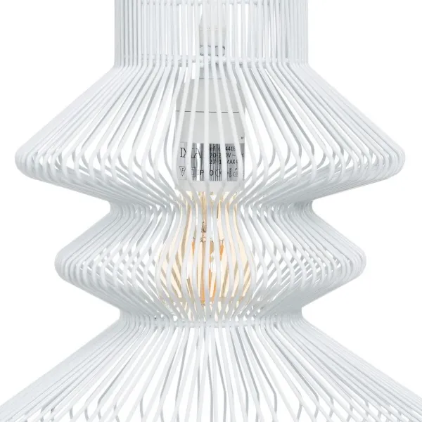 Ceiling Light Metal White 28 x 28 cm