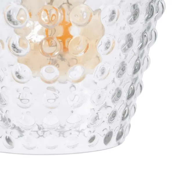 Ceiling Light Crystal Metal 20 x 20 x 27 cm