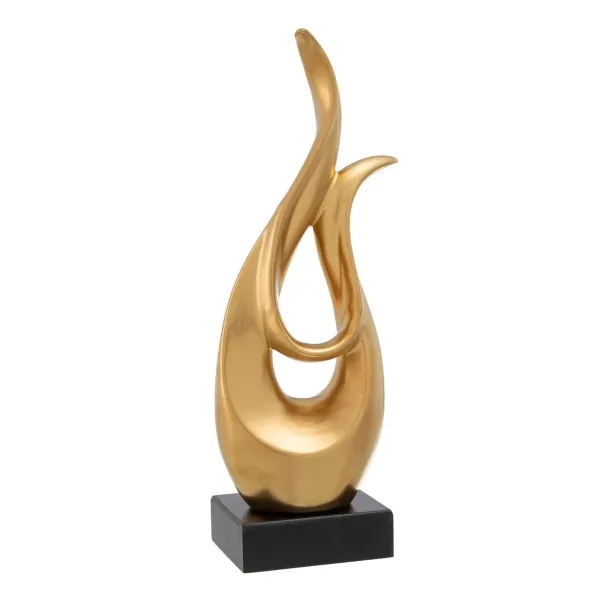 Decorative Figure 12 x 9,5 x 40,5 cm Golden