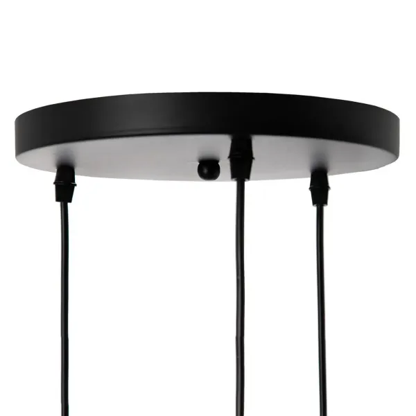 Ceiling Light 40 x 40 x 140 cm Black Metal 27 cm