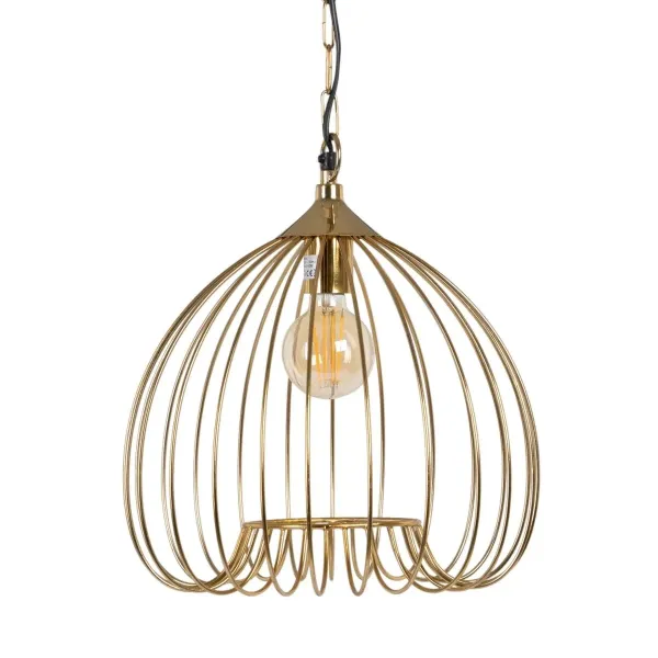 Ceiling Light Golden Iron 36 x 36 x 40 cm