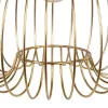 Ceiling Light Golden Iron 36 x 36 x 40 cm