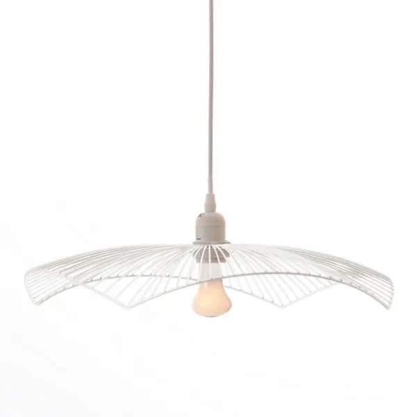 Ceiling Light Metal White 46 x 46 cm