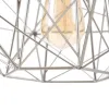 Ceiling Light 30 x 30 x 36 cm Metal Silver