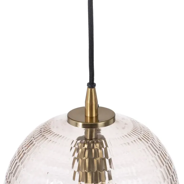 Ceiling Light Crystal Metal 22 x 22 x 32 cm