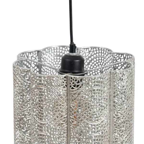 Ceiling Light 24 x 24 x 30,5 cm Metal Silver