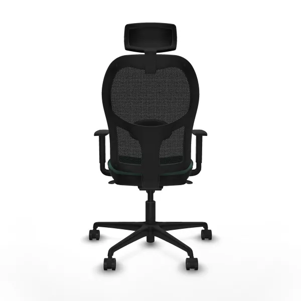 Office Chair with Headrest Jorquera Piqueras y Crespo 1D036N2 Green