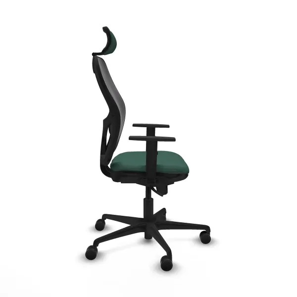 Office Chair with Headrest Jorquera Piqueras y Crespo 1D036N2 Green