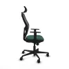 Office Chair with Headrest Jorquera Piqueras y Crespo 1D036N2 Green