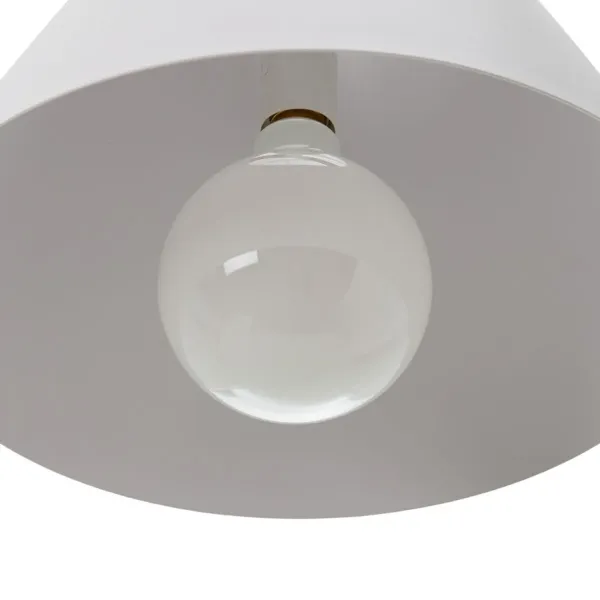 Ceiling Light 27 x 27 x 32 cm Metal White Ø 10 cm