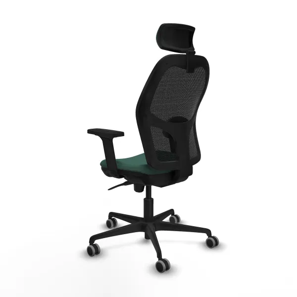 Office Chair with Headrest Jorquera Piqueras y Crespo 2D036G2 Green