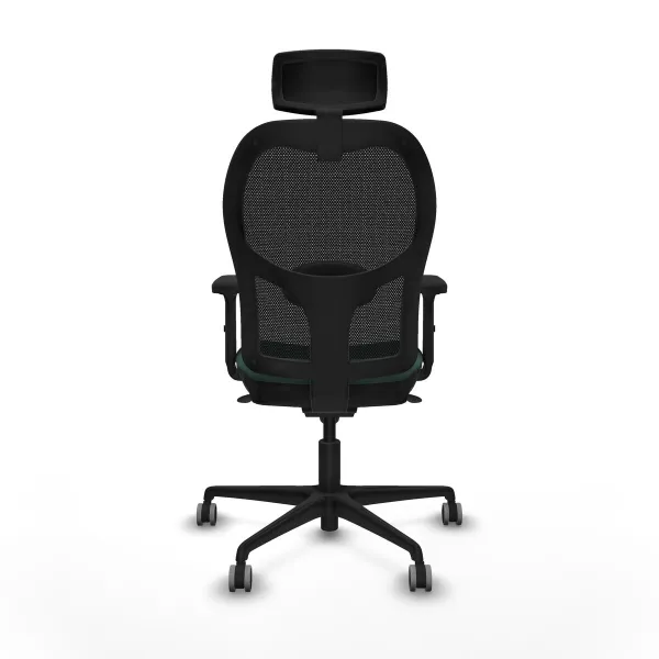 Office Chair with Headrest Jorquera Piqueras y Crespo 2D036G2 Green