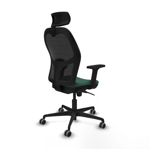 Office Chair with Headrest Jorquera Piqueras y Crespo 2D036G2 Green
