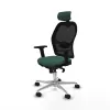 Office Chair with Headrest Jorquera Piqueras y Crespo 2D086N2 Green