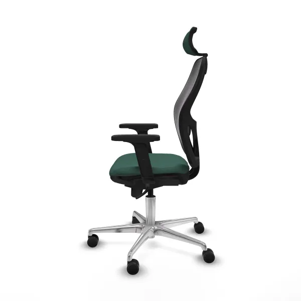 Office Chair with Headrest Jorquera Piqueras y Crespo 2D086N2 Green
