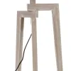 Desk lamp White Linen Wood 60 W 220 V 240 V 220-240 V 30 x 30 x 66 cm