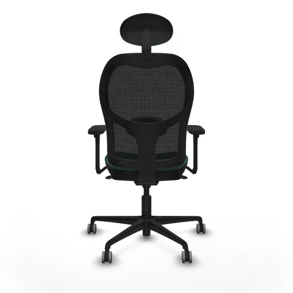 Office Chair with Headrest Jorquera Piqueras y Crespo 3D036G1 Green