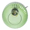 Ceiling Light Crystal Metal Green 20 x 20 x 30 cm