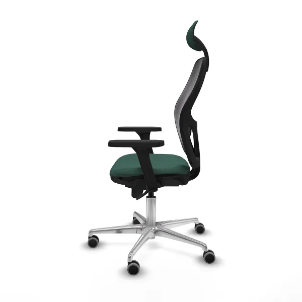 Office Chair with Headrest Jorquera Piqueras y Crespo 3D086G1 Green