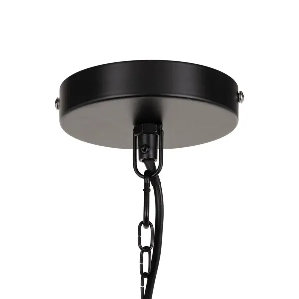 Ceiling Light 34 x 34 x 51 cm Black Iron Ø 34 cm