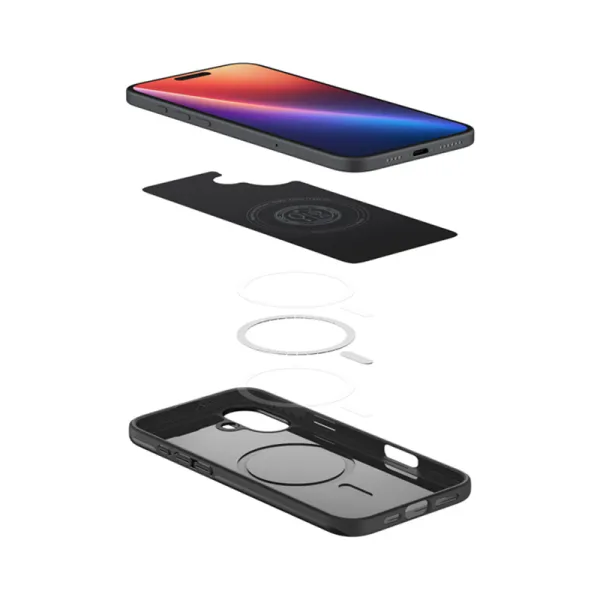 Spigen Thin Fit Mag MagSafe - Case for iPhone 16 Plus (Black)