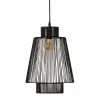 Ceiling Light 29 x 29 x 39,5 cm Black Iron Ø 29 cm