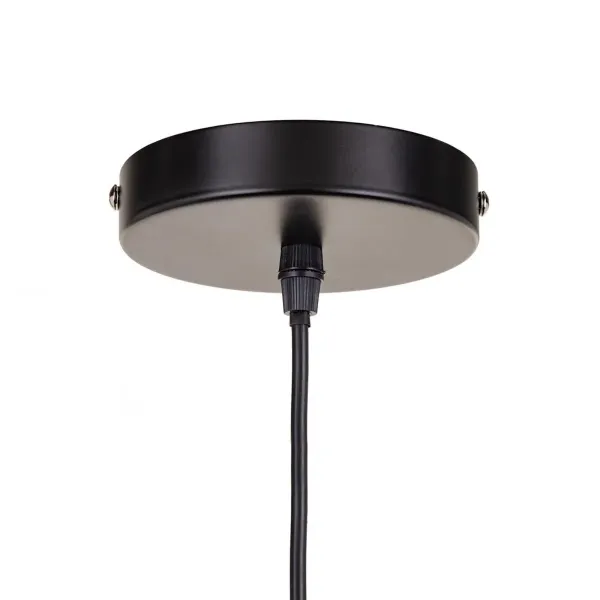 Ceiling Light 29 x 29 x 39,5 cm Black Iron Ø 29 cm