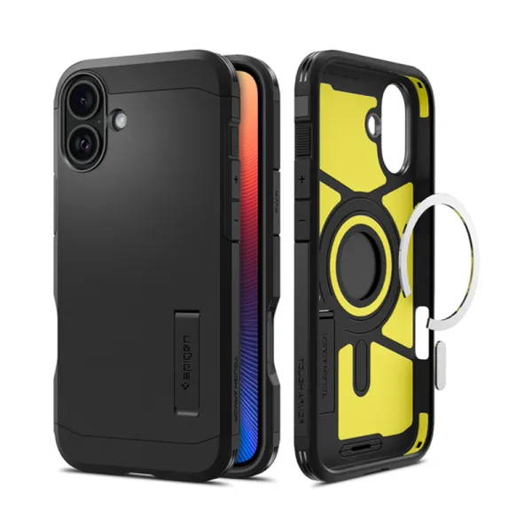 Spigen Tough Armor Mag MagSafe - Case for iPhone 16 Plus (Black)