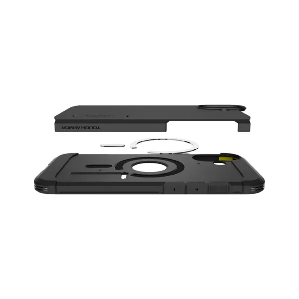 Spigen Tough Armor Mag MagSafe - Case for iPhone 16 Plus (Black)