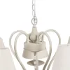 Ceiling Light 58 x 56 x 108 cm Metal Taupe Ø 15 cm Classic