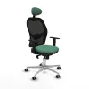 Office Chair with Headrest Jorquera Piqueras y Crespo 1D086G1 Emerald Green