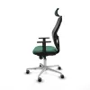 Office Chair with Headrest Jorquera Piqueras y Crespo 1D086G2 Emerald Green