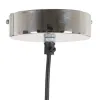 Ceiling Light 34 x 34 x 23 cm Silver Aluminium