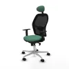 Office Chair with Headrest Jorquera Piqueras y Crespo 1D086N1 Emerald Green