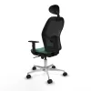 Office Chair with Headrest Jorquera Piqueras y Crespo 1D086N1 Emerald Green