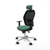 Office Chair with Headrest Jorquera Piqueras y Crespo 1D086N2 Emerald Green