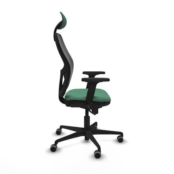 Office Chair with Headrest Jorquera Piqueras y Crespo 2D036G1 Emerald Green